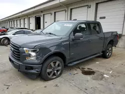 Ford salvage cars for sale: 2016 Ford F150 Supercrew