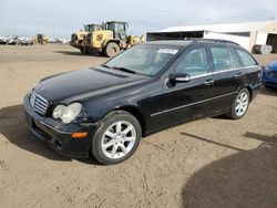 Salvage cars for sale at Brighton, CO auction: 2005 Mercedes-Benz C 240 Sportwagon 4matic