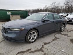 Salvage cars for sale at Ellwood City, PA auction: 2024 Honda Accord LX