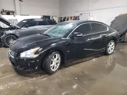 Salvage cars for sale from Copart Elgin, IL: 2014 Nissan Maxima S