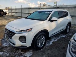 Salvage cars for sale at Spartanburg, SC auction: 2019 Hyundai Santa FE SEL