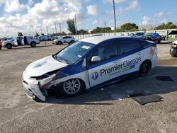 Salvage cars for sale at Miami, FL auction: 2021 Toyota Prius Special Edition