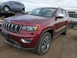 Jeep Grand Cherokee Limited salvage cars for sale: 2021 Jeep Grand Cherokee Limited