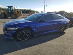 Honda salvage cars for sale: 2021 Honda Accord Sport