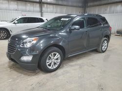 Salvage cars for sale at Des Moines, IA auction: 2017 Chevrolet Equinox LT