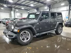 Jeep Wrangler Unlimited Sahara Vehiculos salvage en venta: 2018 Jeep Wrangler Unlimited Sahara