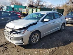 Salvage cars for sale at Baltimore, MD auction: 2019 Hyundai Elantra SEL