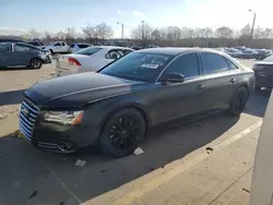 Audi salvage cars for sale: 2012 Audi A8 L Quattro