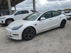 Salvage cars for sale at West Palm Beach, FL auction: 2021 Tesla Model 3