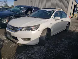 Salvage cars for sale at Spartanburg, SC auction: 2015 Honda Accord Hybrid EXL