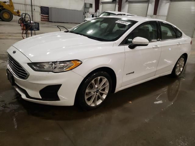 2019 Ford Fusion SE