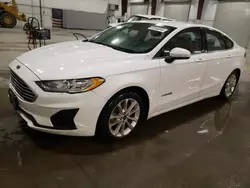 2019 Ford Fusion SE en venta en Avon, MN