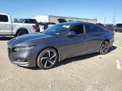 Salvage cars for sale at Haslet, TX auction: 2019 Honda Accord Sport