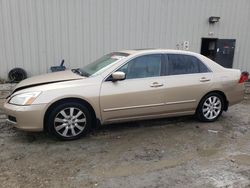 Salvage cars for sale at Seaford, DE auction: 2006 Honda Accord EX