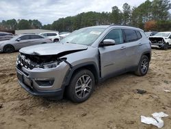 Jeep salvage cars for sale: 2018 Jeep Compass Latitude