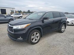 Salvage cars for sale from Copart Lumberton, NC: 2014 Toyota Highlander Limited