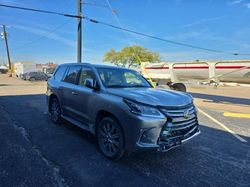 Salvage cars for sale at Grand Prairie, TX auction: 2016 Lexus LX 570