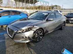 Nissan salvage cars for sale: 2019 Nissan Altima SL