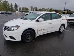 Salvage cars for sale at Portland, OR auction: 2016 Nissan Sentra S