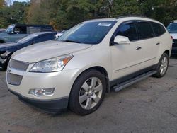 Salvage cars for sale from Copart Austell, GA: 2011 Chevrolet Traverse LTZ