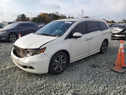 Vehiculos salvage en venta de Copart Mebane, NC: 2015 Honda Odyssey Touring