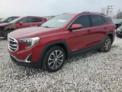 Salvage cars for sale at Wayland, MI auction: 2019 GMC Terrain SLT