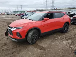 Salvage cars for sale at Elgin, IL auction: 2019 Chevrolet Blazer 1LT