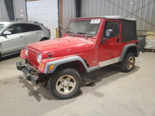 2004 Jeep Wrangler / TJ SE