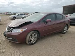 2013 Honda Civic LX en venta en Houston, TX