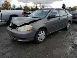 Salvage cars for sale at Portland, OR auction: 2004 Toyota Corolla CE