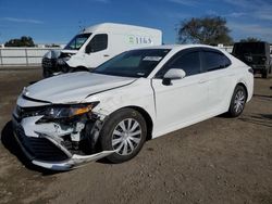 Salvage cars for sale at San Diego, CA auction: 2024 Toyota Camry LE