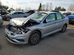 Salvage cars for sale at Bowmanville, ON auction: 2019 Volkswagen Jetta SEL