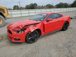 Salvage cars for sale at Shreveport, LA auction: 2016 Ford Mustang