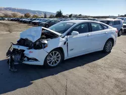 2018 Ford Fusion SE Phev en venta en San Martin, CA