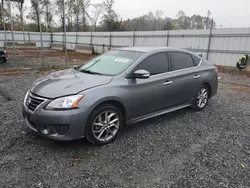 Salvage cars for sale at Spartanburg, SC auction: 2015 Nissan Sentra S