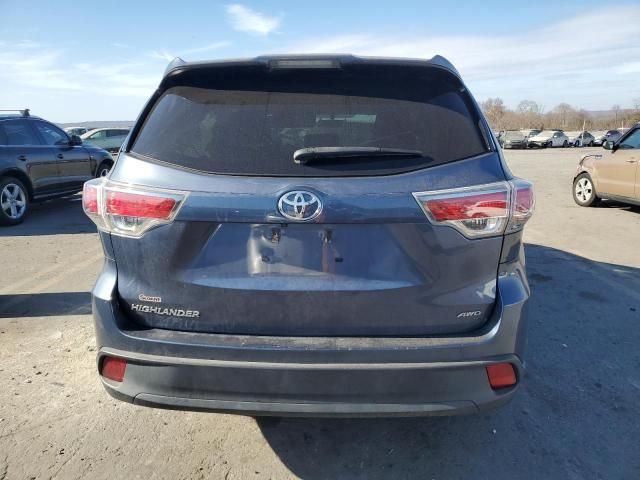 2016 Toyota Highlander LE