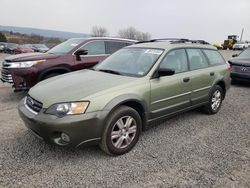 Salvage cars for sale at Chambersburg, PA auction: 2005 Subaru Legacy Outback 2.5I