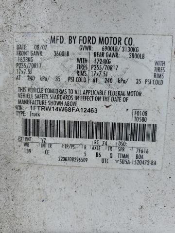 2008 Ford F150 Supercrew