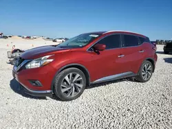 2015 Nissan Murano S en venta en Taylor, TX