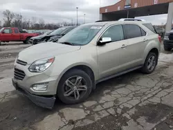 Salvage cars for sale at Fort Wayne, IN auction: 2016 Chevrolet Equinox LTZ