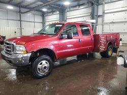 Salvage cars for sale at Ham Lake, MN auction: 2002 Ford F350 Super Duty