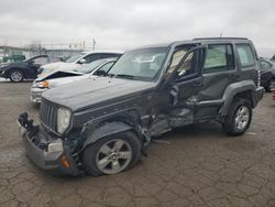 Salvage trucks for sale at Dyer, IN auction: 2012 Jeep Liberty Sport