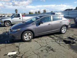 Salvage cars for sale at Martinez, CA auction: 2015 Honda Civic LX