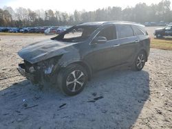 Carros salvage para piezas a la venta en subasta: 2017 KIA Sorento EX