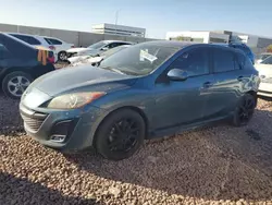 Salvage cars for sale from Copart Phoenix, AZ: 2011 Mazda 3 S