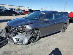 Salvage cars for sale at Haslet, TX auction: 2017 Nissan Sentra SR Turbo