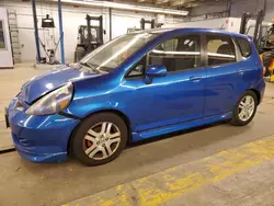 Honda salvage cars for sale: 2008 Honda FIT Sport