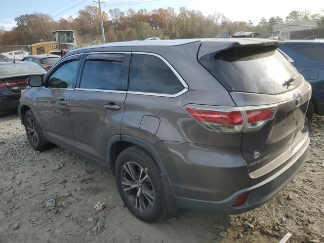 2016 Toyota Highlander XLE