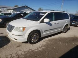 Salvage cars for sale at Dyer, IN auction: 2010 Chrysler Town & Country Touring