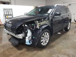 Salvage cars for sale at Elgin, IL auction: 2016 Jeep Cherokee Limited